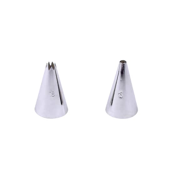No. 5 Round & No. 18 Star Tip Set by Celebrate It™